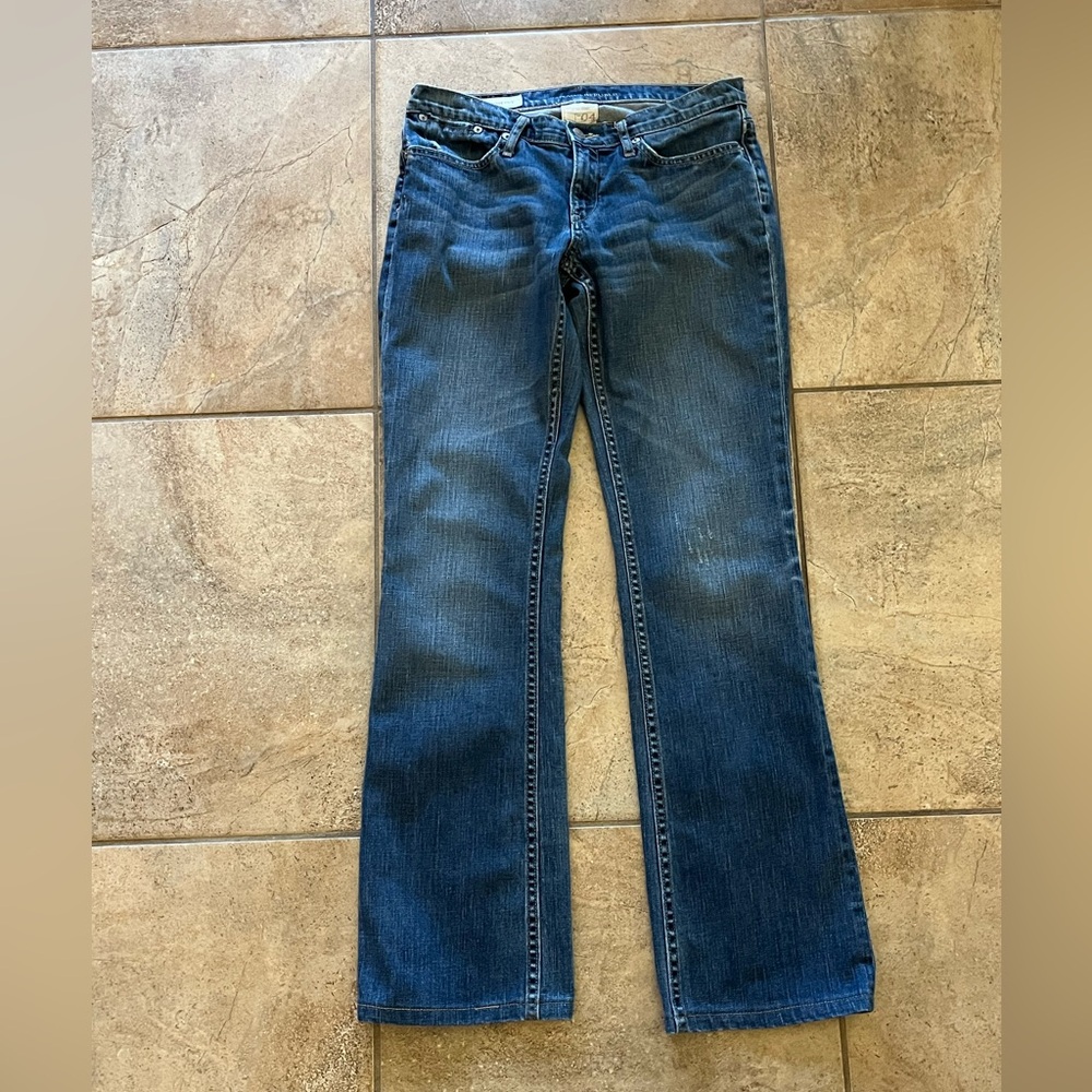 Banana Republic Low Rise Boot Cut Jeans Vintage Womens Size 04